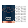 King C. Gillette Double Edge Razor Blades - 10 stk.