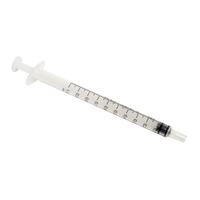 KD-Ject III sprøyte 3-k 1ml LS centrisk konisk stempel - 100 stk.