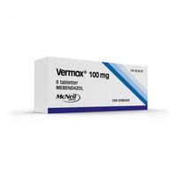 Vermox tabletter 100mg - 6 stk.