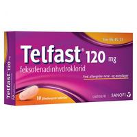 Telfast tabletter 120mg - 10 stk.