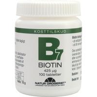 Natur-Drogeriet Mega Biotin 425 mcg - 100 tabletter