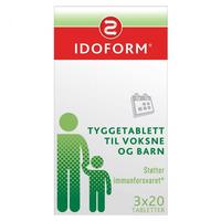 Idoform Tyggetabletter - 3 x 20 stk