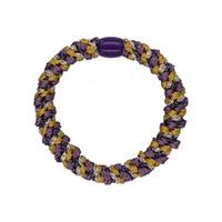 By Stær Hårstrikker - Multi Purple, Dijon glitter