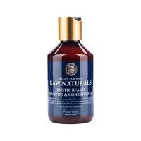 Raw Naturals Rustic Beard Shampoo & Conditioner - 250 ml.