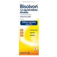 Bisolvon mikstur 1,6mg/ml kirsebær - 250 ml
