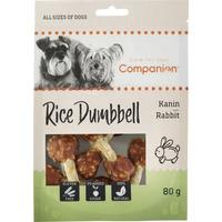 Companion Rabbit Rice Dumbbell, små bein m. kanin – 80 g