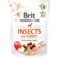 Brit Care Crunchy Cracker Insects med kalkun og eple – 200 g