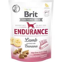 Brit Care Dog Functional Snack Endurance, lam & banan – 150 g