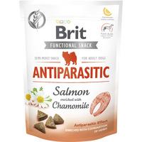 Brit Care Dog Functional Snack Antiparasitic, laks & kamille – 150 g