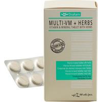 Diafarm Vitamin + Mineraltabletter med urter - 90 stk
