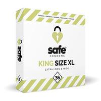 SAFE kondomer, King Size XL Extra Long & Wide - 36 stk.