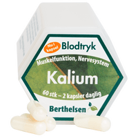 Berthelsen Kalium, 300 mg - 60 stk.