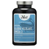Nani Omega 3 Ren Lakseolje - 180 kapsler