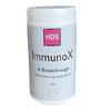 NDS ImmunoX a Breakthrough -  hvit boks med lilla og rosa striper