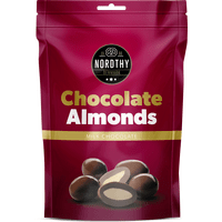 Nordthy Sjokolademandler, melkesjokolade – 100 g