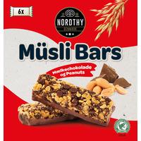 Nordthy Müsli Bar, peanøtter og melkesjokolade – 150 g