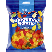 Nordthy klassiske vingummibamser – 300 g
