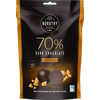 Nordthy 70 % mørk sjokolade, sjokoladekuler med karamell – 90 g