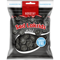 Nordthy Sukkerfri, søt lakris – 75 g