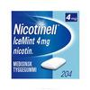 Nicotinell tyggegummi 4mg icemint - 204 stk