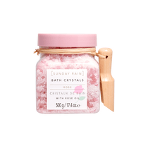 Sunday Rain Rose Bath Crystals – 500 g