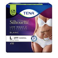 TENA Silhouette Normal Low Waist Inkontinenstruse Str. L - 10 stk.