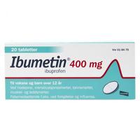 Ibumetin tab 400mg - 20 stk