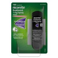 Nicorette munnspray 1mg/spray fruktmint - 150 spray