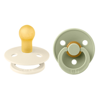 BIBS Colour Latex Ivory/Sage 2 pakning - Str. 1