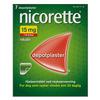 Nicorette depot plaster 15mg/16 timer - 7 stk