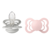BIBS Supreme Silicone Haze/Blossom 2 pak - Flere størrelser - Str. 2