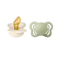BIBS Couture Latex Ivory/Sage 2 pak - Str. 1