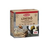 Semper Knekkebrød linfrø glutenfri - 230 g
