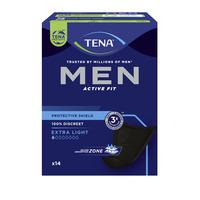 TENA Men Active Fit Protective Shield Inkontinensbind - 14 stk.