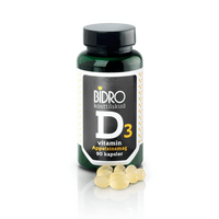 Bidro D-vitamin 38 µg - 90 kaps.