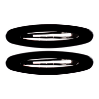 Happy Hårspenne Classic Black Clips - 2 stk.