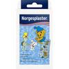 Norgeplaster bamse - 20stk