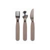 Filibabba silikonbestikksett  - Warm Grey