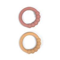 Filibabba Silikon bitering 2-pk - Vintage Rose