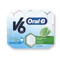 V6 Oral-B Tyggegummi spearmint 17 g