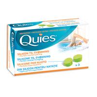 Quies silikonørepropper, svømming - 3 par