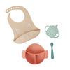 Babymoov ISY Silikon skål, skje, kopp & smekke - Rev