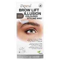Depend Brow Lift Illusion Wax Medium Brown – 5 g.