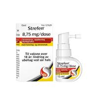 Strefen munnspray 8,75mg/dose Honning og sitron - 15 ml