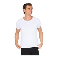 Boody Men's V-Neck T-Shirt, hvit