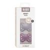 BIBS Infinity Silicone Anatomisk Fossil Grey/Mauve 2 pak - Flere størrelser
