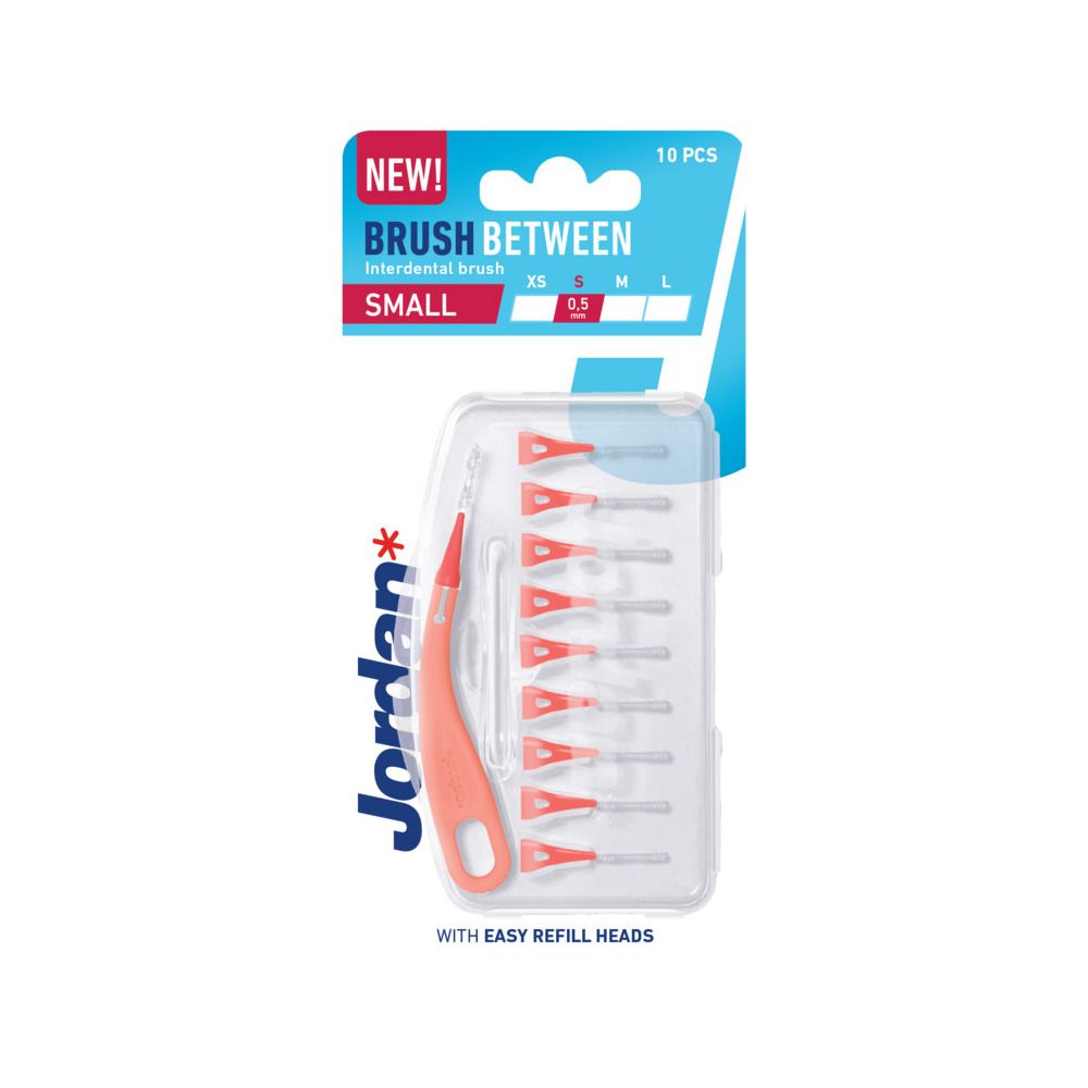 Jordan Brush Between Interdental Brush Small 10 stk. Med24.no