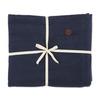 GOYOGI Calm Organic Cotton Yoga Blanket Dark Blue - 1 stk