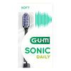 Gum Sonic Daily Tandbørste Soft Sort - 1 stk.