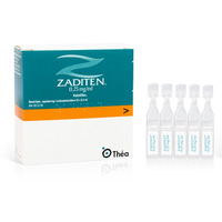 Zaditen øyedråper 0,25 mg/ml - 20 x 0,4 ml